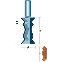 Load image into Gallery viewer, DC1523 2&quot; Crown Moulding 1/2&quot; Shank