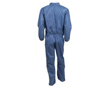 Load image into Gallery viewer, Kimberly Clark Kleenguard A20 Breathable Particle Protection Coveralls - Zipper Front, Elastic Back, Wrists &amp; Ankles - Blue - Medium - 24 Each Case