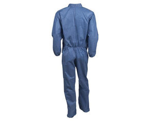 Kimberly Clark Kleenguard A20 Breathable Particle Protection Coveralls - Zipper Front, Elastic Back, Wrists & Ankles - Blue - Medium - 24 Each Case