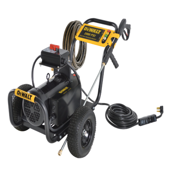 DeWALT Commercial 2000 PSI @ 3.0 GPM - Triplex Pump Cold Water Electric Pressure Washer