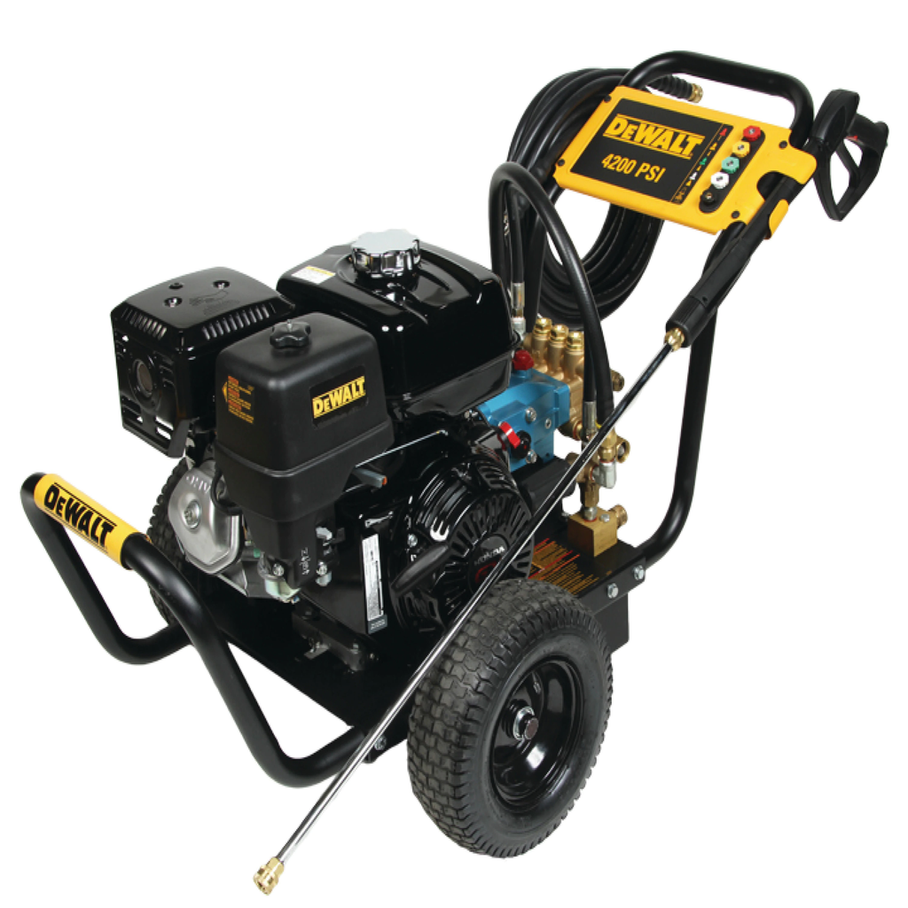 Dewalt Commercial Gas - Cold Water Pressure Washer - 4200 PSI @ 4.0 GPM - CAT Pump - Belt Drive - (49-State)