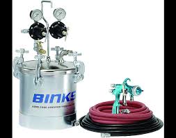 Binks 98-3157 Trophy LVMP Spray Gun Tank Outfit