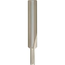 Grizzly Industrial Solid Carbide Bit - Double Flute, 1/4" Shank, 1/8" Dia.