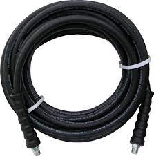 Pressure-Pro 1-Wire 3/8” x 25' Pressure Washer Hose w/ 22MM-F  x 3/8” QC Plug