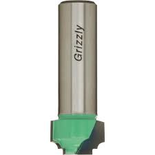 Grizzly Industrial Plunging Quarter Bead Panel Boring Bit, 1/2" Shank, 11/16" Cutting Dia.