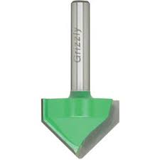 Grizzly Industrial 90 V-Groove Bit, 1/4