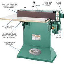 Load image into Gallery viewer, Grizzly Industrial 6&quot; x 80&quot; Edge Sander w/ Wrap-Around Table