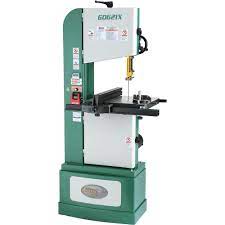 Grizzly Industrial 13-1/2" 1-1/4 HP Vertical Wood/Metal Bandsaw