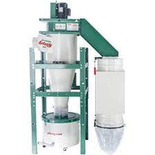 Load image into Gallery viewer, Grizzly Industrial 2 HP Dual-Filtration HEPA Cyclone Dust Collector
