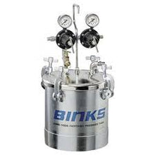 Load image into Gallery viewer, Binks 83C Zinc Plated Pressure Tank – Up To 2.8 Gallons - Dual Regulated &amp; Direct Drive Agitation