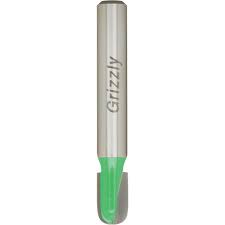 Grizzly Industrial Roundnose Bit, 1/4" Shank, 3/8" Cutter Dia.