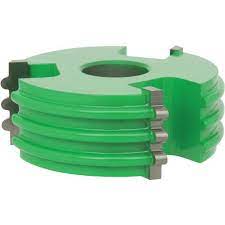 Grizzly Industrial Shaper Cutter - Triple Flute, 3/4" Bore