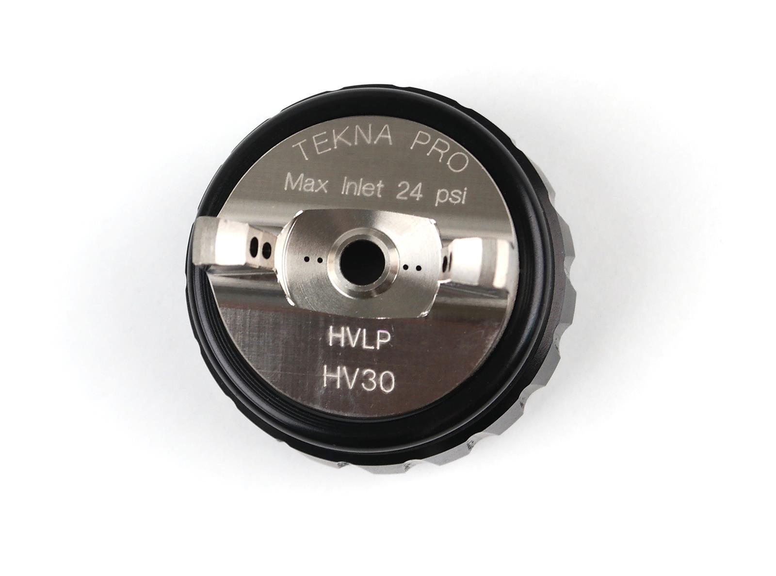'k　703540 Devilbiss PRO-103-HV30 – Tekna HVLP Cap & Retaining Ring HV30