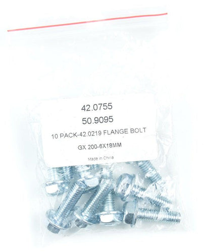 MTM GX Series Flange Bolt for GX 200 - 6mm X 18mm