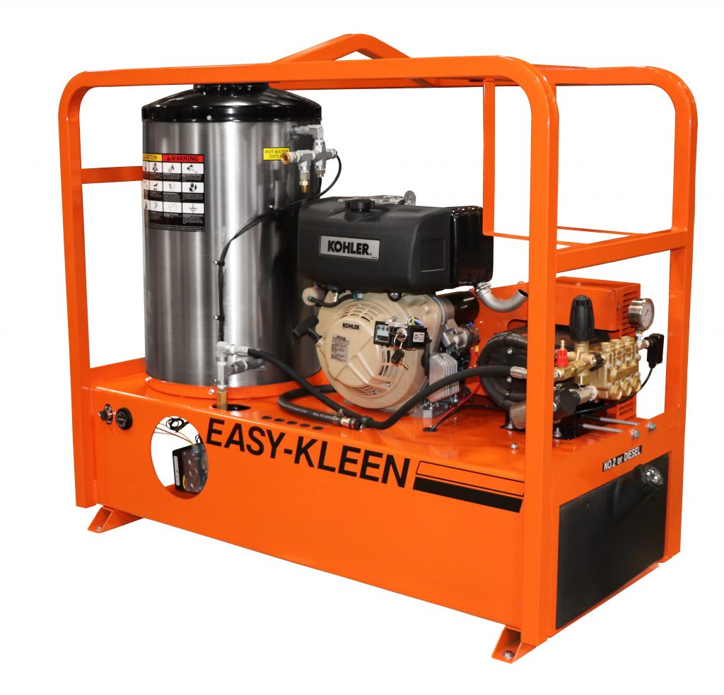 Easy-Kleen EZO3506D 3500 PSI @ 6.0 GPM General Pump Belt Drive 26HP Kohler Engine Industrrial Hot Water Diesel Pressure Washer