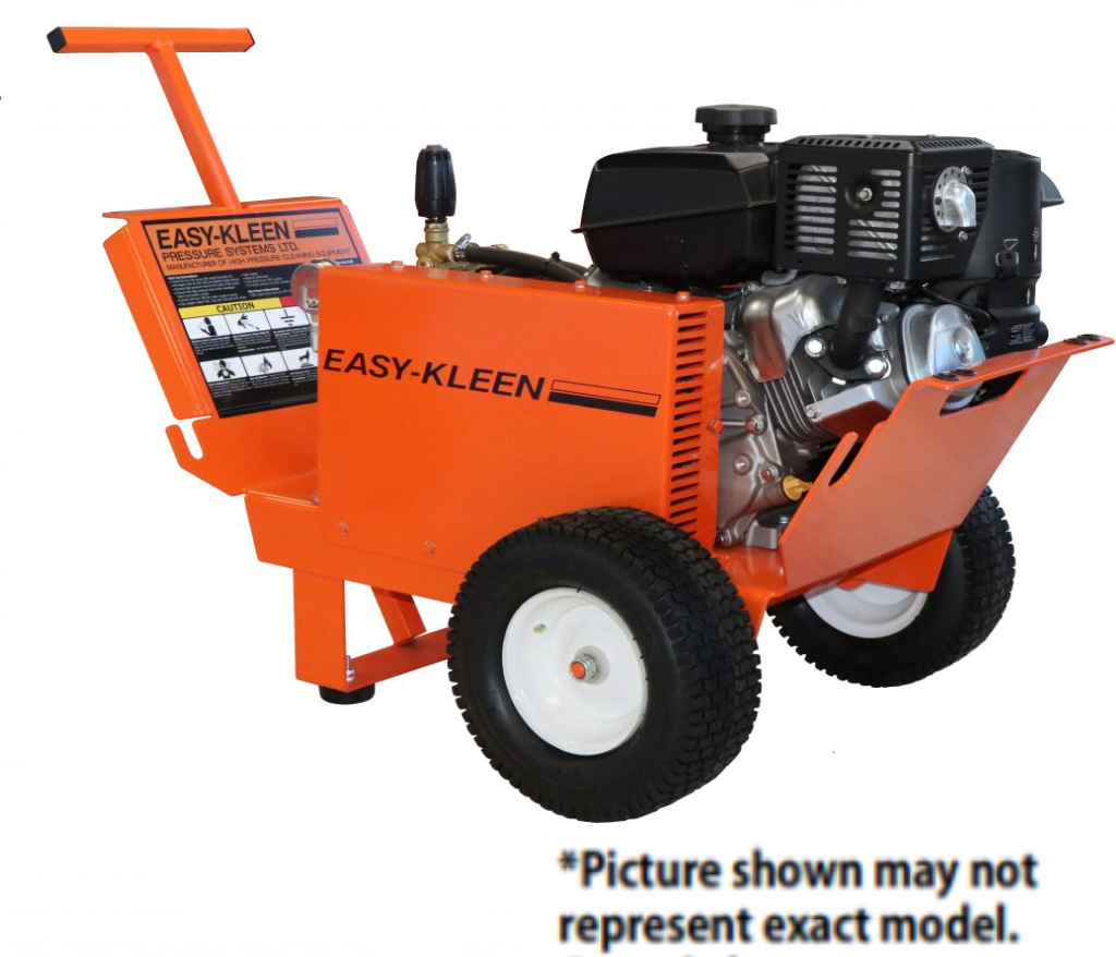 Easy-Kleen Industrial 8000 PSI @ 8.0 GPM Gearbox General Triplex Plunger 58HP Kubota Engine Cold Water Diesel Pressure Washer