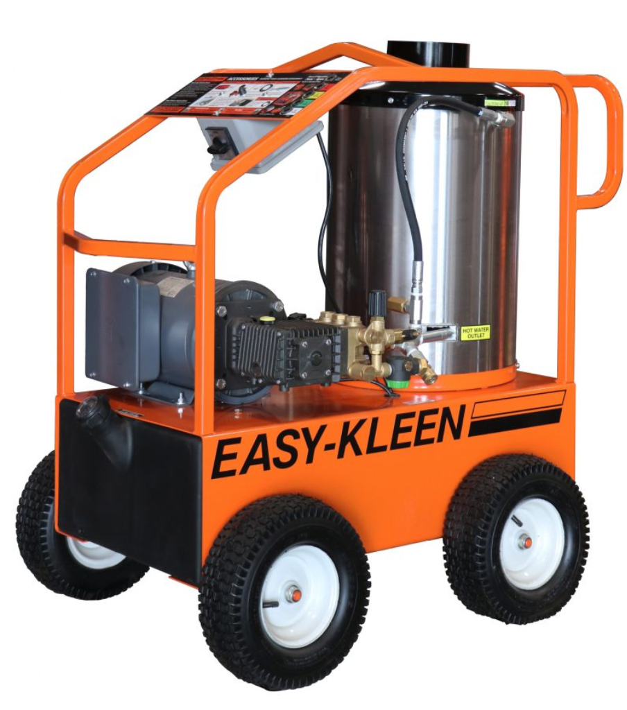 Easy-Kleen 2400 PSI @ 3.4 GPM 5HP 220V Single Phase Commercial Hot Water Electric - Oil Fired Pressure Washer