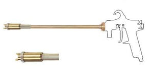 Binks Conventional Spray Gun Extention Style "EAX" (1587194855459)