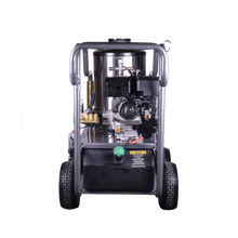 Load image into Gallery viewer, BE 4000 PSI @ 4.0 GPM DD Hot Water Pressure Washer (w/ Powerease 420 Engine &amp; AR Triplex Pump)