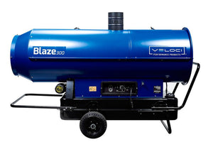 Veloci Blaze 300 Mobile Indirect Heater w/ Preheated Filter