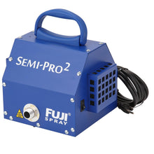 Load image into Gallery viewer, Fuji Semi-PRO 2 HVLP Bottom Feed Spray System w/ 1 qt. Cup &amp; 1.3 mm Air Cap Set, Blue