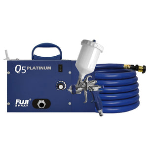 Fuji Q5 PLATINUM - T75G Gravity Feed Quiet System w/ 600cc Nylon Cup & 1.3mm Air Cap