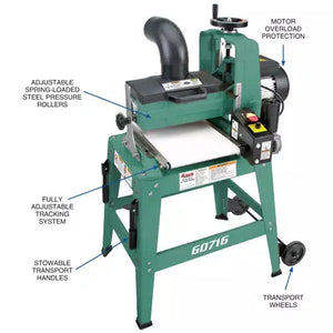 Grizzly Industrial 10" 1 HP Drum Sander