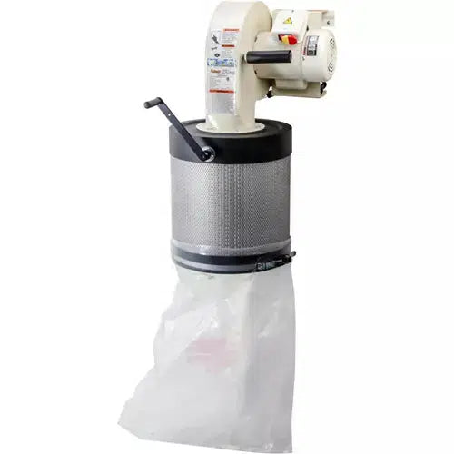 Grizzly Industrial 1 HP Wall-Mount Dust Collector with Canister Filter