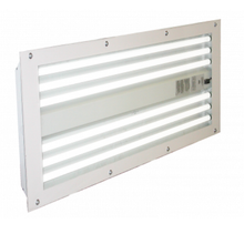 Load image into Gallery viewer, 6 Tube Fixture with Laminated Glass for Blast Booths ONLY (Bulbs NOT Included)