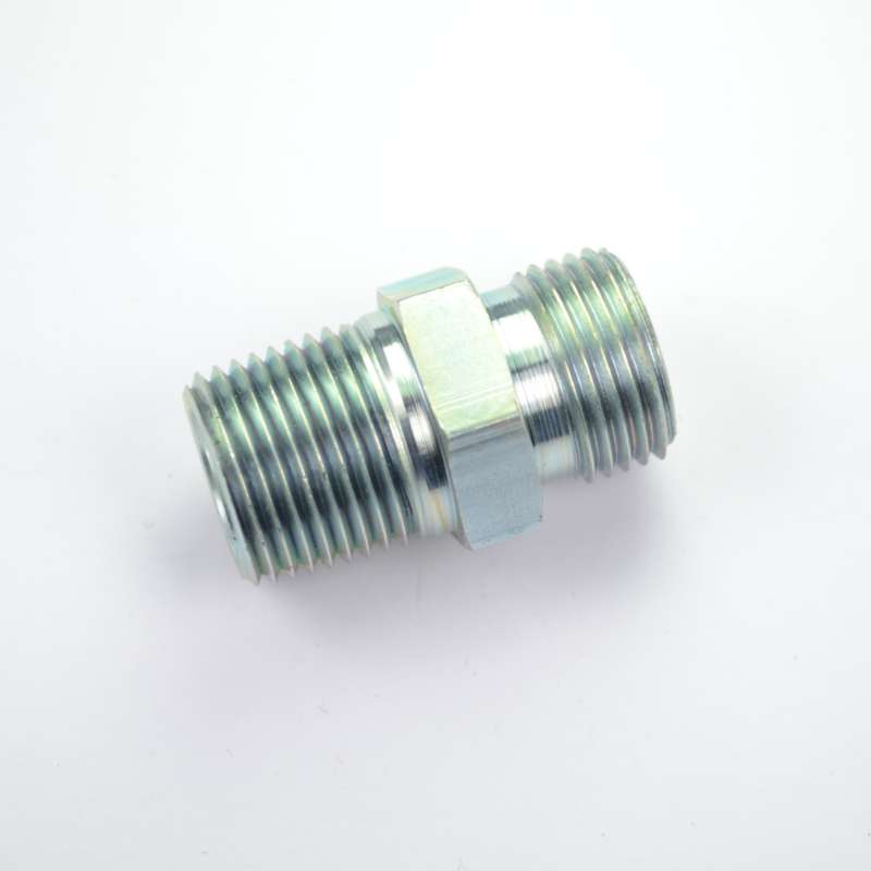 Graco 162485 Nipple 3/8 NPT M X 3/8 NPSM M , 5000 PSI, Carbon Steel.