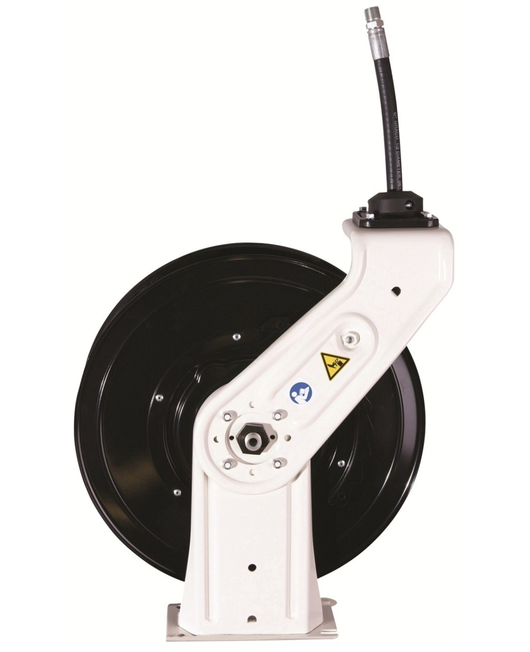 Graco SD10 Series Hose Reel w/ 1/2 in. X 35 ft. Hose - Air/Water - White (Overhead Mount)