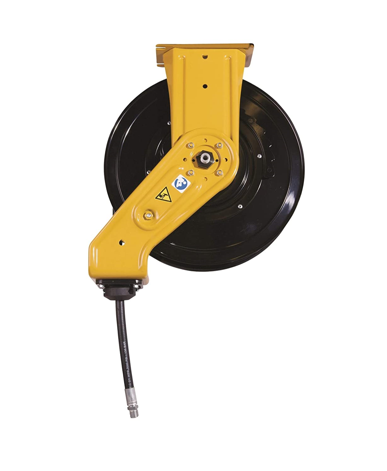 Graco HPL23F SD10 Series 3/8 x 35' Yellow Hose Reel, 300 psi, Air-Water