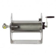 Load image into Gallery viewer, Cox Hose Reels SS Series &quot;Stainless Steel&quot; Hand Crank Hose Reels