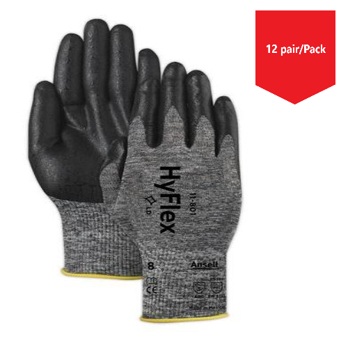 Ansell- HyFlex® 11-801 Light-Duty Multi-Purpose Gloves - 12Pr/Pk (1587290275875)