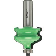 Face Inlay Bit Grizzly Industrial Bead / Classical Face Moulding Bit, 1/2