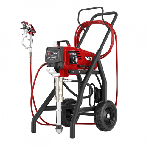 Titan Impact 740 3300 PSI @ 0.80 GPM Electric Airless Paint Sprayer - High Rider