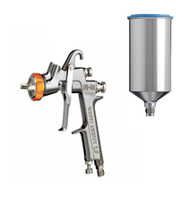 Load image into Gallery viewer, IWATA LPH400-154LVX HVLP Gravity Feed Spray Gun w/ PCG7EM 700ML Aluminum Cup