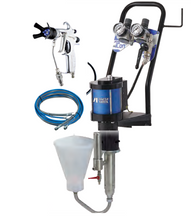 Load image into Gallery viewer, IWATA 1140021A0-T ICON ICON-M233N-HWM2 30:1 Multi Spray Pump &amp; Kit - Assembled on Wall Mount