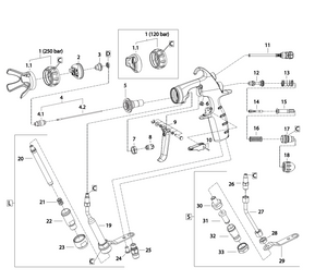 IWATA 93004140 Plate for MSGS200 120S/250S