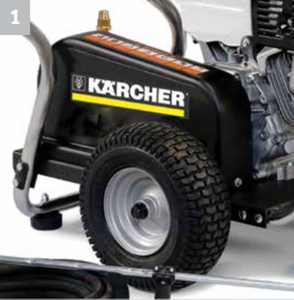 K'A'RCHER HD 3.0/30 PB 3000 PSI @ 3.0 GPM Belt Drive 270cc Honda GX270 Cold Gas Pressure Washer