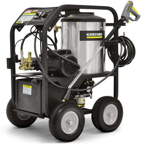K'A'RCHER 2000 PSI @ 3.5 GPM Direct Drive 5hp 230V Single Phase 22a K'a'rcher KF Electric Hot Water Pressure Washer Diesel Heated
