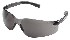 MCR Ssfety Gray Scratch-Resistant Bifocal Safety Reading Glasses, +2.5 Diopter - 1/EA