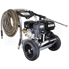 3000 PSI 2.7 GPM Cold Water Direct Drive Gas Pressure Washer by SIMP