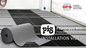 Global Finishing Solutions Pig Grippy Mat Protective Floor Covering 32” x 100’ Roll