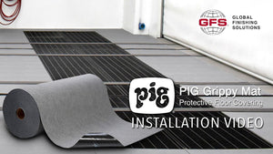 Global Finishing Solutions Pig Grippy Mat Protective Floor Covering 32” x 50’ Roll