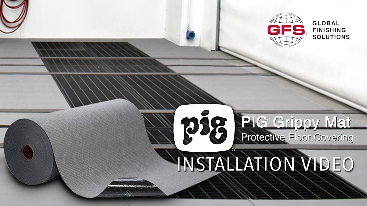 Grippy Mat Floor Covering - 31 x 150': Paint Booths