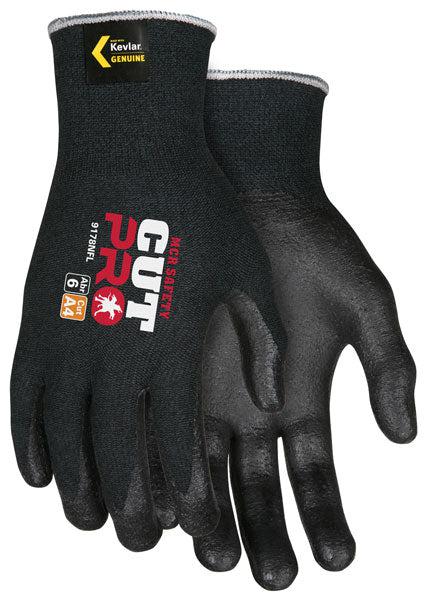 MCR- Memphis 9178NF Black Kevlar® Gloves - 1Pr (1587648004131)