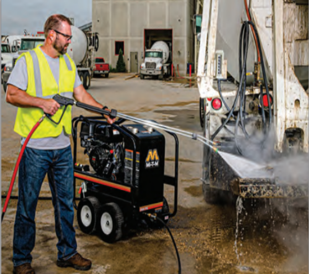 Mi-T-M 3000 PSI @ 2.9 GPM Direct Drive 270cc Honda GX270 OHV AR Pump Hot Water Pressure Washer Power Washer - (49-State), Hot Water, AR Pump, Direct Drive, Honda Engine