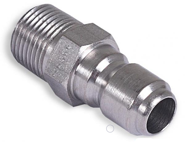 Mi-T-M 17-0005 Plug - Quick Connect - Stainless Steel - 38MPS - 3 ⁄8