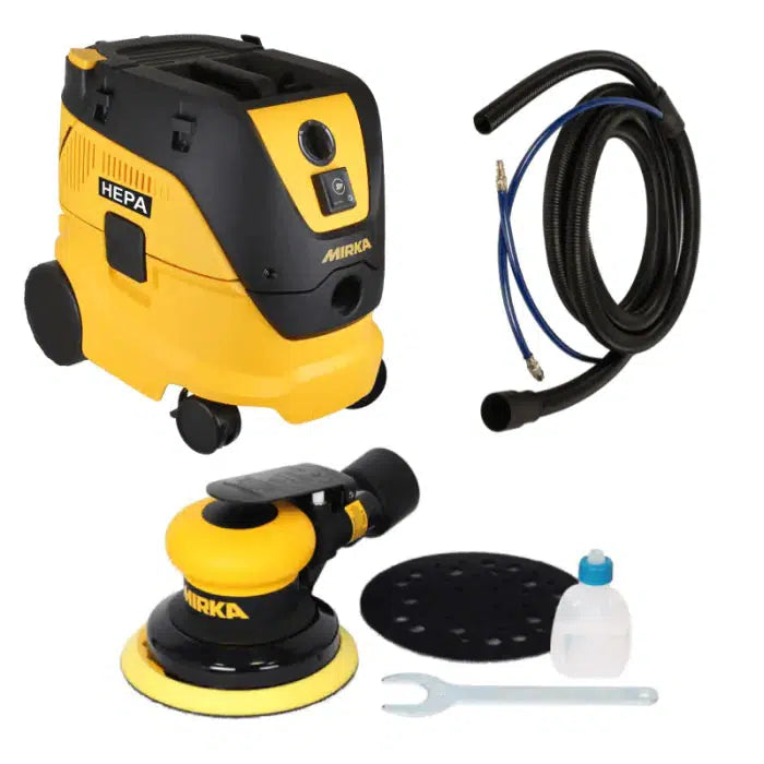 MIRKA MR5V 912 PNEUMATIC ROS Dust Free Sanding System Kit 5